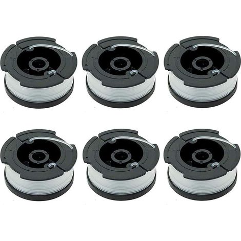 MINKUROW, 6 Uds., Bobinas De Desbrozadora, 10 Metros, Carrete De Línea De Desbrozadora Para Black Decker Trimmer (1/5)
