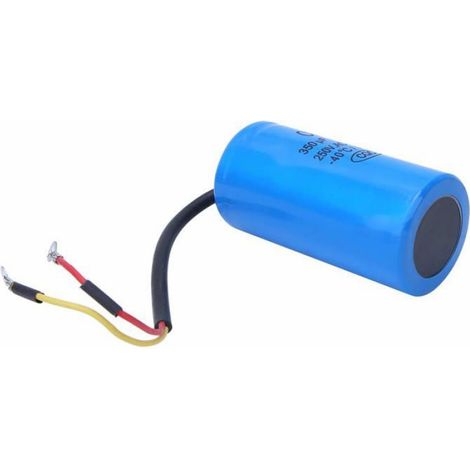 Condensateur De Démarrage Cd60 - 350 µF - 250 V AC - Pour Moteur Monophasé - Antidéflagrant - 1 Pièce (1/5)