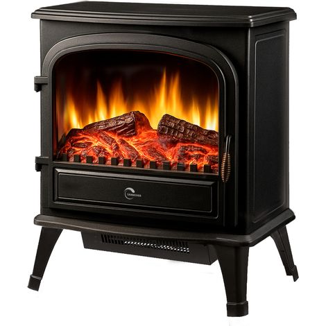 Stufa/Camino elettrico Tamos 2000 W 63,5 x 28 x 51 cm Sannover