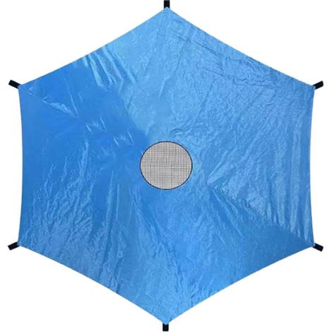 Housse de protection solaire pour trampoline, 4,27 m (14 pi), indéchirable (1/5)