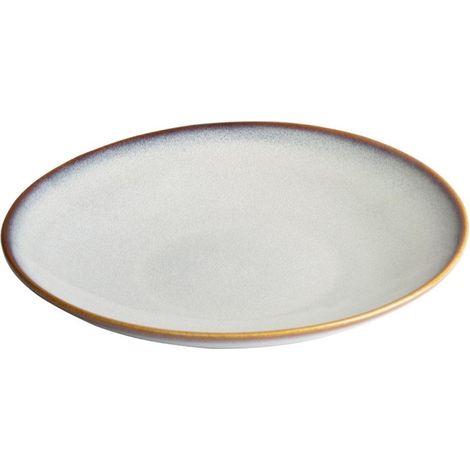 Assiettes Creuses Drift Gris Uni 260mm (Lot de 4) - Ref FU190 - Olympia (1/5)