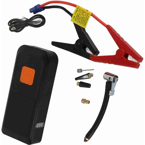 Zoternen Auto-Notstarter und aufblasbare Pumpe, 1000 A Spitze, 2-in-1, tragbar, multifunktional, für Batterien (1/5)