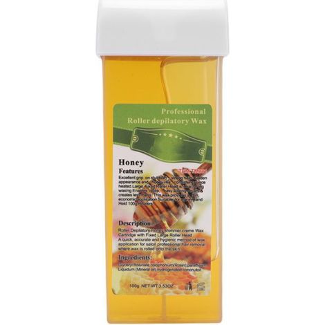 Kit épilateur roll-on cire chaude - - 100ml - Épilation rapide - Prise US 110V - Fonte ultra-rapide (1/4)