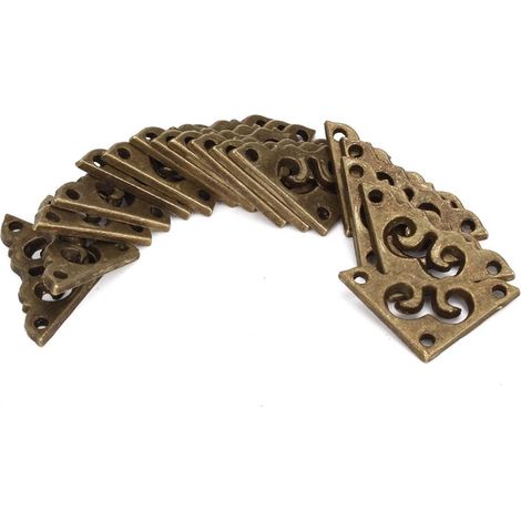 20 protections d'angle de style antique pour bureau, étui et (1/3)