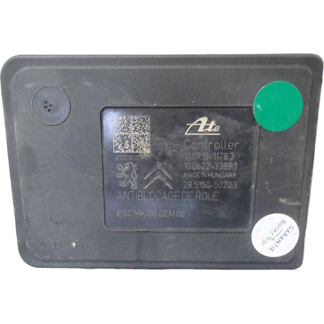 Unite Hydraulique Abs CITROEN Ds3 [PRODUIT D'OCCASION]♻️mk100ds338p
