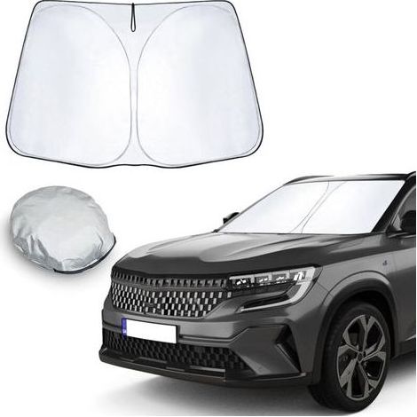 Sonnenschutzblende für die Windschutzscheibe, kompatibel mit Renault Austral E-Tech 2023, 2024 und 2025, mit Wärmedämmung und UV-Schutz, Sun Austral Zubehör (145 x 80 cm)