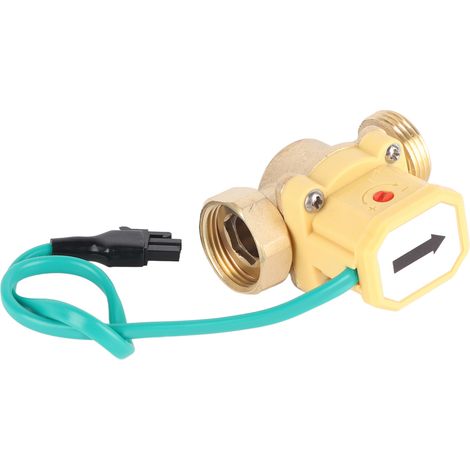 Pompe à eau à filetage G3/4‑G3/4 avec capteur de débit réglable et interrupteur de contrôle automatique de la pression 220 V (1/5)