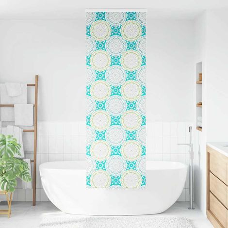 Store enrouleur de douche avec cassette largeur du tissu 56 cm (1/5)