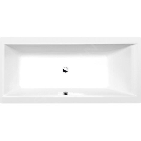 Baignoire rectangulaire CLEO 160x75x48cm, blanc (1/5)