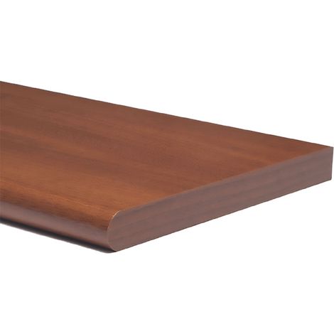 Mensola in Truciolare 40 x 20 x 1,8 Noce (F. ) Amica 5 Pezzi Ø 10