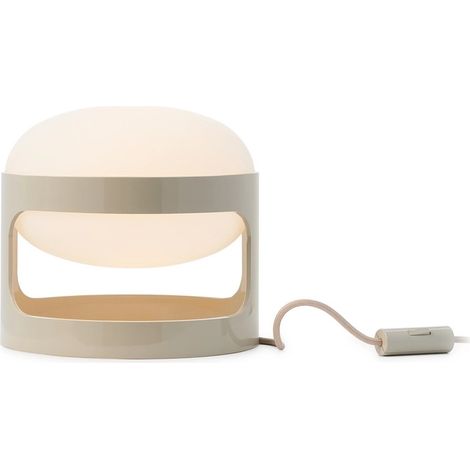 Lampada da tavolo KD28 in PMMA 5W 2700K Tortora Kartell 09485TO (1/2)