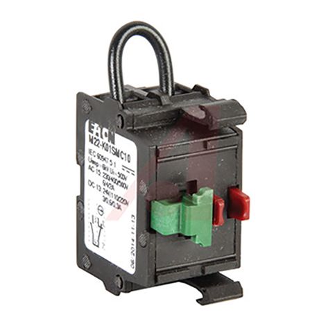 Composant domotique Eaton m22-k01smc10 montage avant connexion vis