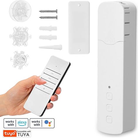 Tuya WIFI M515EGWT Intelligenter Zugperlen-Vorhangmotor für intelligente Haushalte, Hotels und mehr
