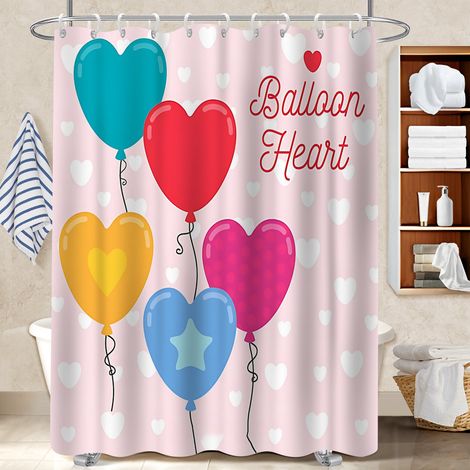 Rideau polyester pour douche 180x180 tendance séparation douche pour un printemps fleuri dans la salle de bain (1/5)