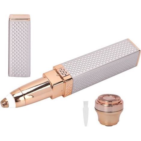 Elektrorasierer – COCOSITY – 2 in 1 – Wiederaufladbar – Für Frauen – Augenbrauen, Lippen, Gesicht (1/4)
