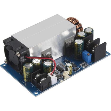 600-W-DC/DC-Abwärtswandler, Konstantspannungs- und Konstantstrom-Abwärtsregler, einstellbares DC-Netzteilmodul (12–75 V auf 2,5–60 V) (1/5)