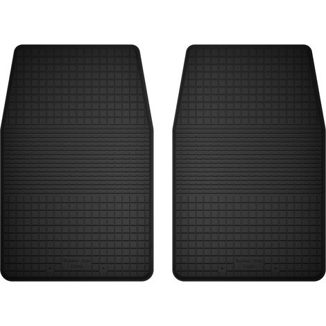Alfombrillas delanteras de goma, universales para: furgoneta de reparto Mercedes Crafter II (2016-)