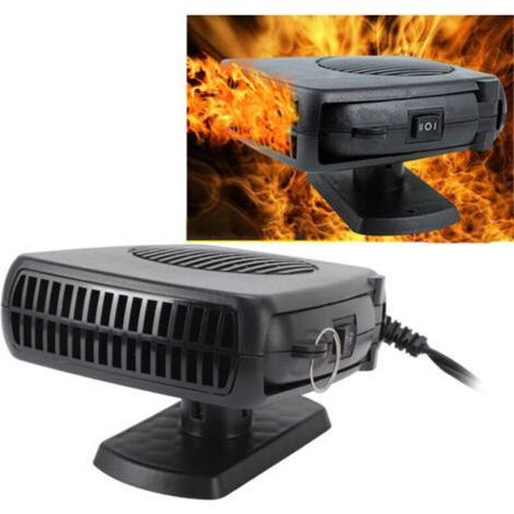 [JAMAIS UTILISÉ] Chauffage de voiture 150W 24V, dégivrage avec fonction de refroidissement, ventilateur de chauffage électrique noir, prise allume-cigare (1/4)