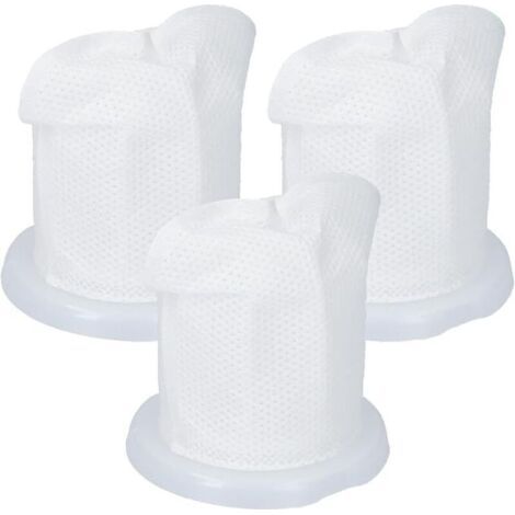 3 dust filters suitable for Vorwerk Kobold VC100 Filter set Battery vacuum cleaner VC100 VC 100 Vacuum cleaner filter Spare parts Hand vacuum cleaner Filter unit Accessories (1/5)
