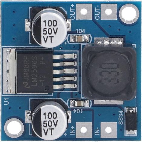 Module convertisseur abaisseur, régulateur de tension, carte de stabilisation 1440 V vers 12 V CC, 3 A crête, 35 W, XHM16112V