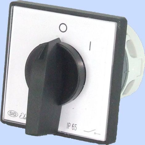 Interruttore elektromet e16-52 16A rotativo IP65 (1/2)