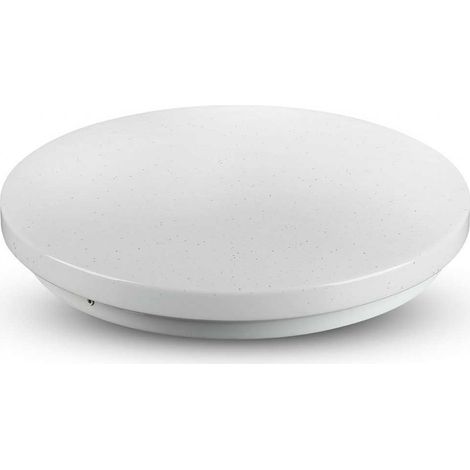 V-TAC VT-8436 Plafoniera led 36W rotonda bianca effetto cielo stellato cambia colore CCT 3in1 switch interno IP20 - sku 217608