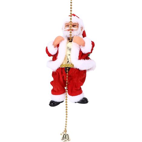 Ornement d'arbre de Noël d'escalade, Tissu en Peluche, PVC, (1/5)