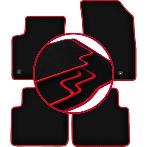 Tapis de voiture CARLUX-RED pour : Citroën C3 Aircross II (2017-)