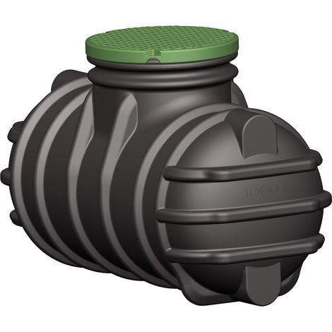 Regenwasser-Erdtank 1000 L Deckel, inkl. Einbauanleitung