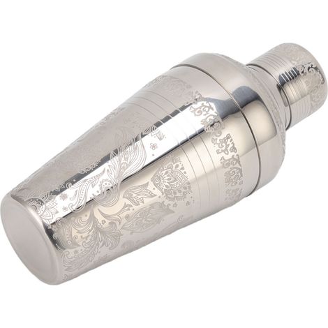 Shaker à cocktails en acier inoxydable 304, compatible lave-vaisselle et antirouille, pour barman. Gravure brillante de style japonais.