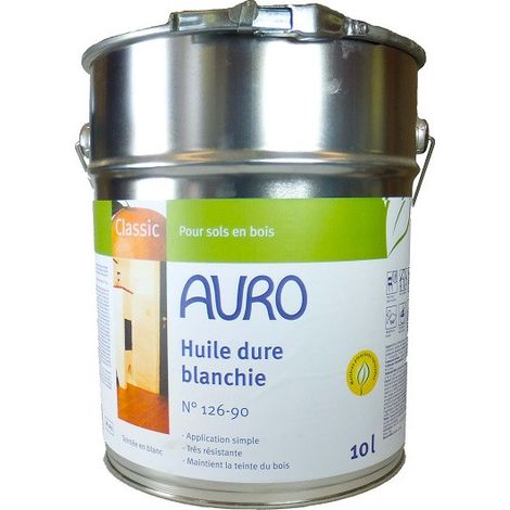 Huile dure blanche n°126-90 AURO,