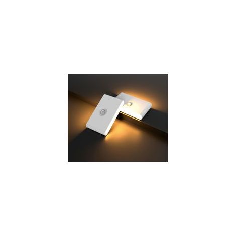 FLITI - Set of 2 Rechargeable USB Magnetic LED Motion Sensor Night Lights for Stairs and Hallways (1/5)