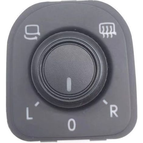 SEAT Tiguan, Touran, Sagitar, Magotan : commande de réglage des rétroviseurs, nouveau modèle (1/5)