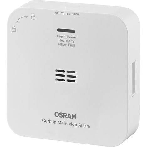 OSRAM SMART+ WIFI détecteur de monoxyde de carbone blanc, pack 1, EN 50291, Protection IP20, pour l'intérieur (1/5)