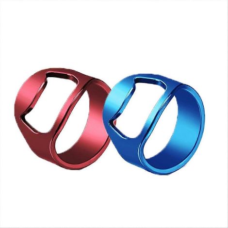 Flaschenöffner in Ringform aus Edelstahl, A (1/5)