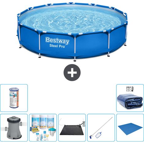 Bestway Bestway Steel Pro Ronde - 366x76 cm - 8-pièces S21600 (1/5)