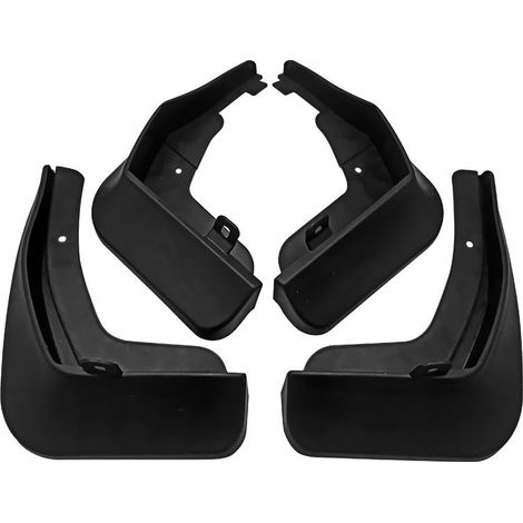 Suitable for soft rubber mudguards (black) for GAC Aion S new energy AION S 2020-2021.--DTEKGAZ