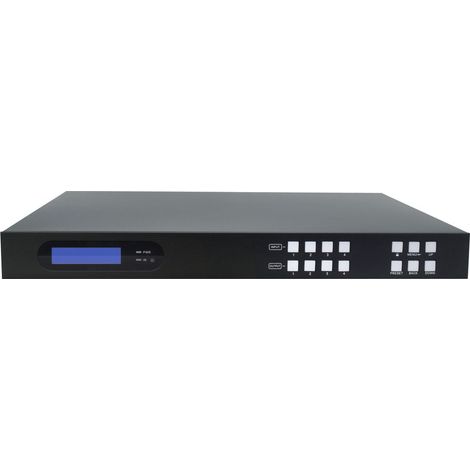 Vivolink VLHDMIMAT4X444 matriz de conmutación Matriz de conmutación AV Pantalla incorporada 65 W
