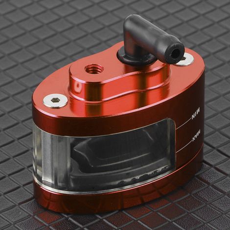Réservoir d'huile de frein et d'embrayage universel pour cylindre, accessoire moto, orange (1/5)