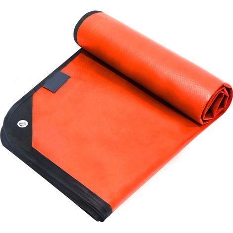 Multicouche Heavy Duty Solar Urgence Survie Couverture de survie Orange réfléchissante, pour les opérations de sauvetage,le camping,la randonnée (1/4)