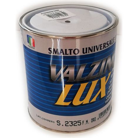 Valzinco lux 750ml smalto universale, colore  oro ferro micaceo (1/2)