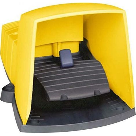 Schneider interruttore a pedale in plastica 1nc+no giallo xpey510