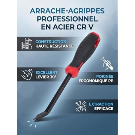 Arrache-Clous Acier CRV 200mm (1/3)