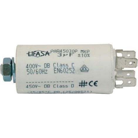 Condensadores de arranque para compresores  1,5 MF (28x55) (1/2)