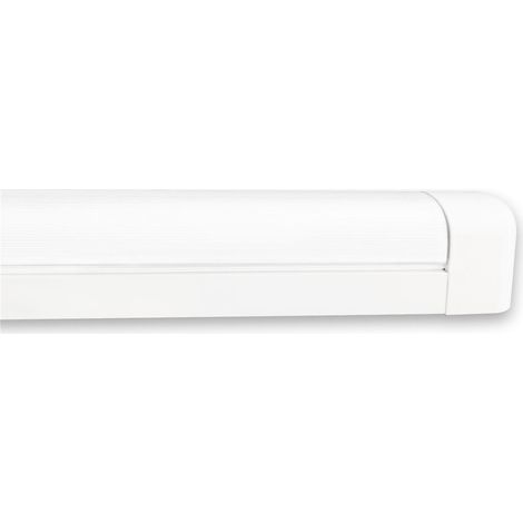 Striscia LED integrata matel arrotondata da 36w 120cm calda