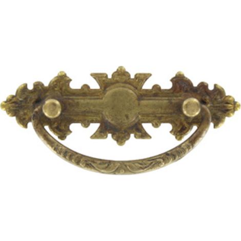 MANIGLIA OTTONE 06305 114X50 MM ANTICATO Q.TA 25