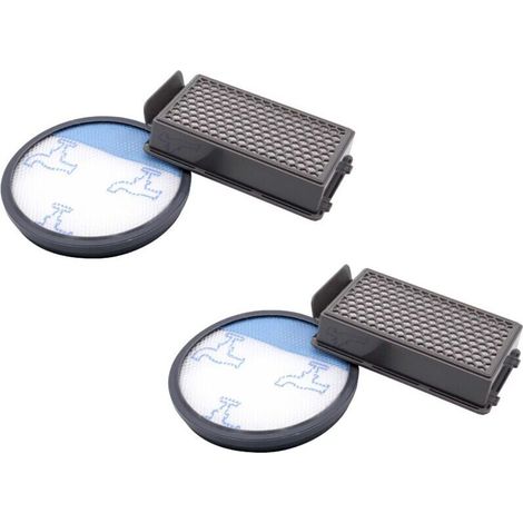 vhbw 2x jeux de filtres aspirateur, compatible avec Rowenta Compact Power Cyclonic - remplacement pour Rowenta ZR005901 - Filtres et pièces détachées (1/2)