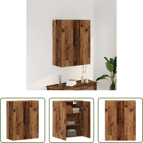 vidaXL Altholz - Wandschrank Altholz-Optik 69,5x34x90 cm (1/5)