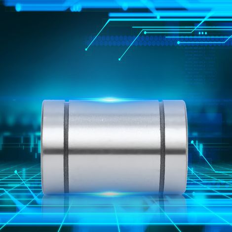 2 roulements de mouvement linéaire en acier haute précision pour l'automatisation industrielle LM25Uu LM20Uu LM16UU(LM20UU) (1/5)