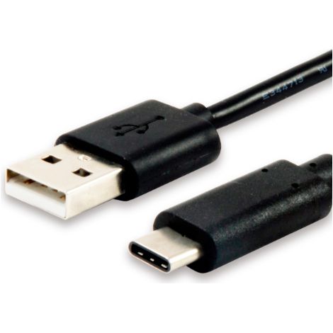 Câble Usb 2.0 Type A Macho - Type C Macho 1 Metro Equip 12888107